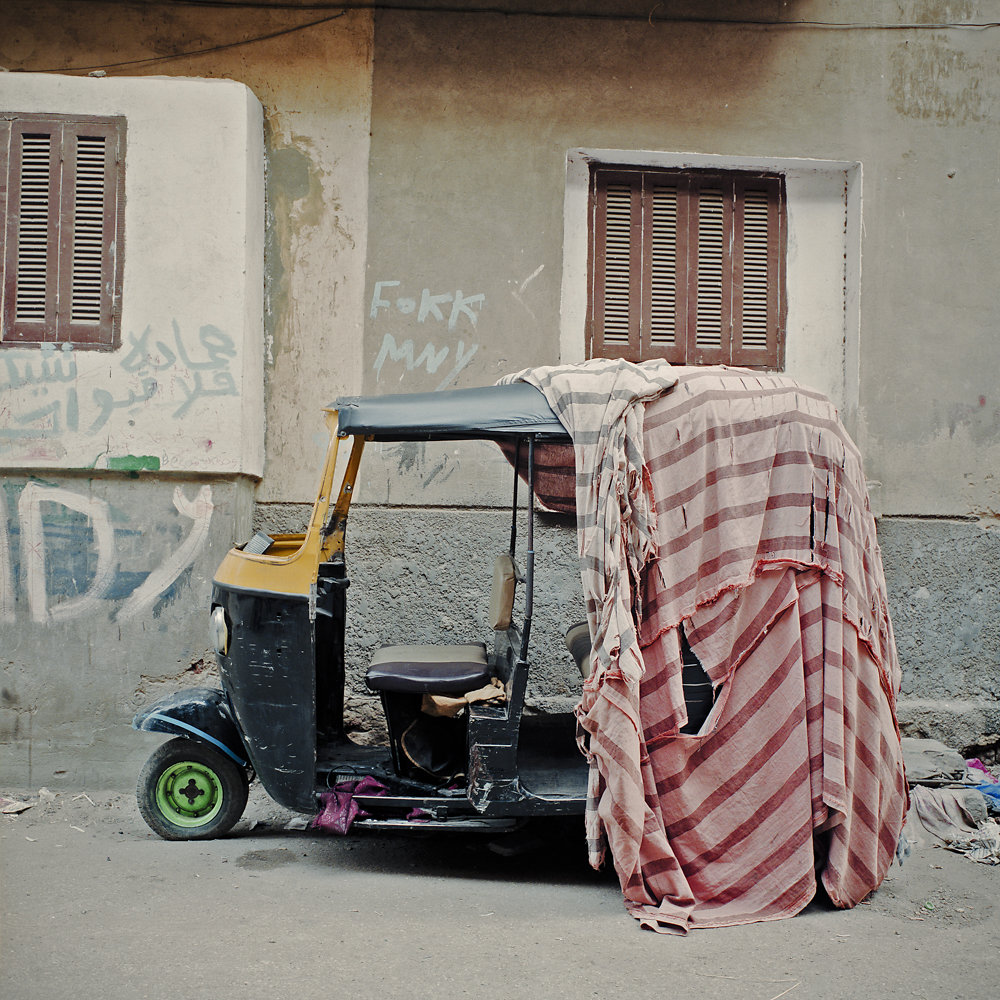 Cairo: rickshaw / Le Caire: Tuk-Tuk